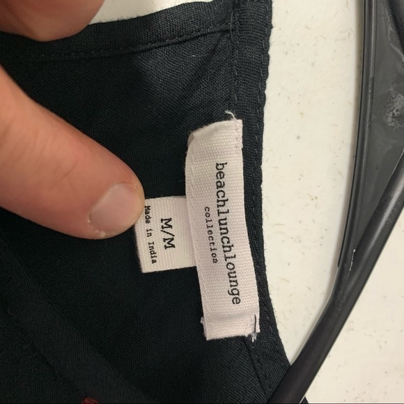 Beachlunchlounge Womens Boho prairie Tunic/Dress M - Picture 2 of 6